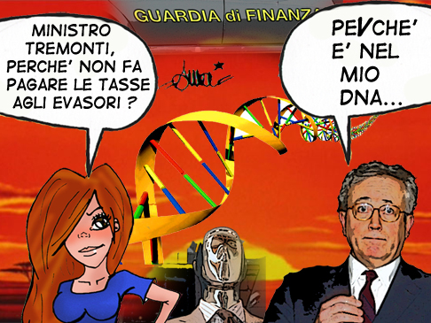 Tremonti, Befera e levasivo Dna degli italiani Tremonti Dna Tremonti, Befera e levasivo Dna degli italiani